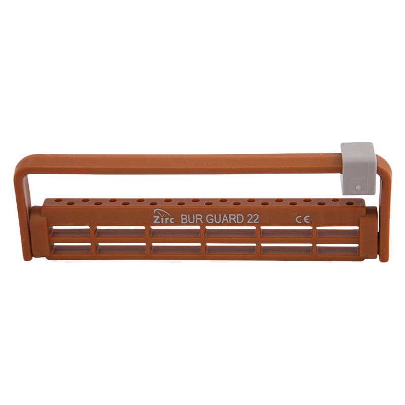 Zirc Steri-Bur Guard 22-Hole Bur Holder, Copper, Fits FG/RA/HP Burs, Autoclavable, 50Z410U thumbnail 4