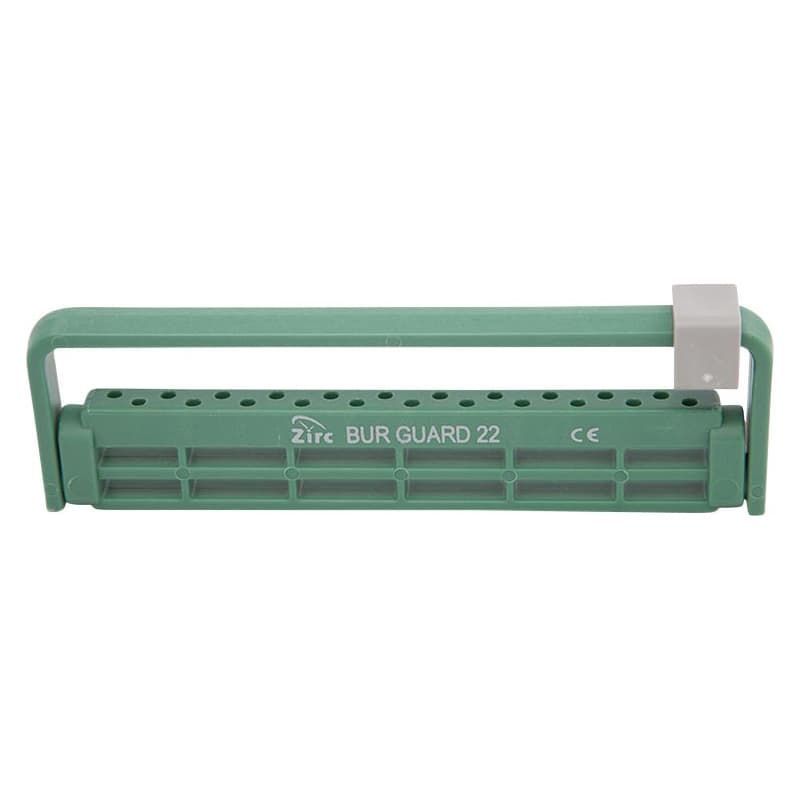 Zirc Steri-Bur Guard 22-Hole Bur Block, Green, 50Z410-D thumbnail 5