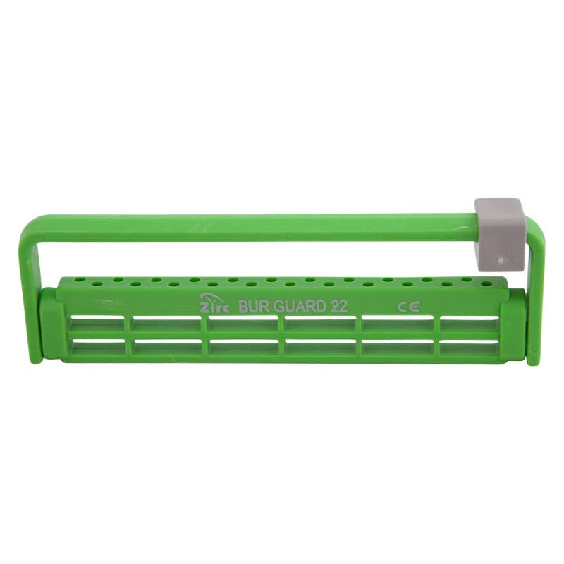 Zirc Steri-Bur Guard, 22-Hole, Neon Green, 50Z410-P thumbnail 5