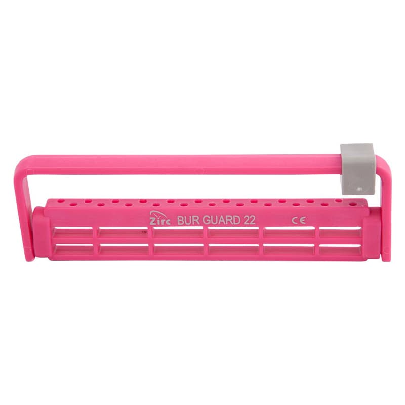Steri-Bur Guard 22-Hole Bur Block, Neon Pink, Fits FG/RA/HP Burs, Autoclavable, 50Z410-S thumbnail 5