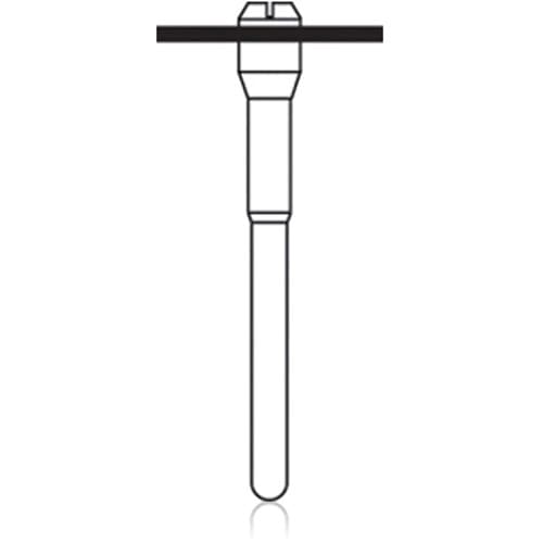 NTI Turbo Crown Cutter Diamond Disc, Double-Sided, Handpiece Shank, Super Coarse, Black, 10.0 mm Diameter, 1.9 mm Thickness, C-10HP, 1/Pkg thumbnail 2
