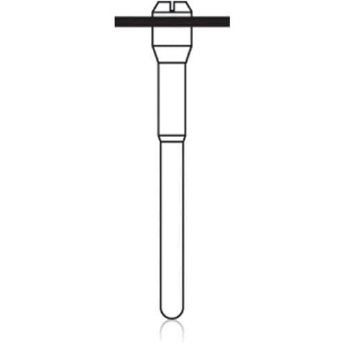NTI Turbo Crown Cutter Diamond Disc, Friction Grip, Super Coarse, 8.0 mm Diameter, 1.9 mm Thickness, #C-8, 1/Pk thumbnail 3