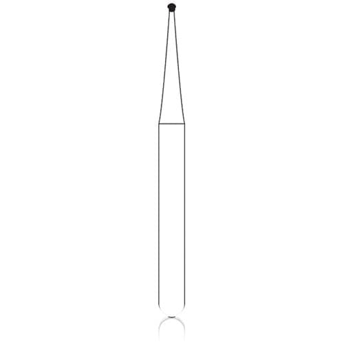 NTI 2-Piece Operative Carbide Burs, FGSS Friction Grip, Round #1/4, 0.5 mm Head Diameter, Short Shank, 5/Pkg, H0.25-FGSS thumbnail 5