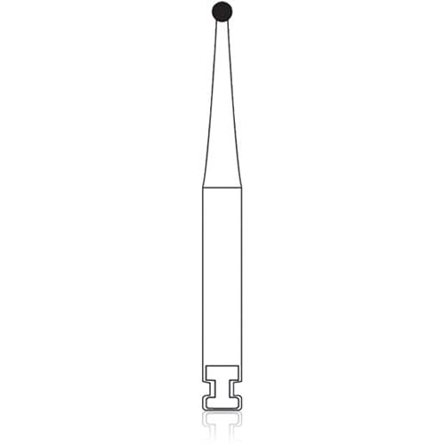 NTI 2-Piece Operative Carbide Bur, #4 Sharp, Round, Right Angle Latch (RA), H4S-RA, 5/Pkg thumbnail 4