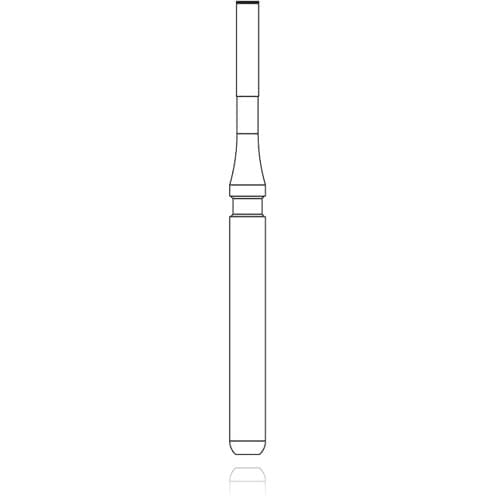 NTI Specialty Carbide End Cutting Bur, #H957-010, 1.0 mm Head, 4.2 mm Length, Friction Grip, 5/Pack thumbnail 3