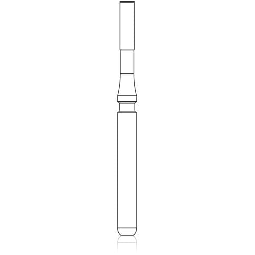 NTI Specialty End Cutting Carbide Bur, Friction Grip, #H958-012, 1.2 mm, 5/Pkg thumbnail 4