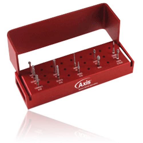 Kerr AXIS All-Purpose Esthetic Set, LS-7526, 11-Piece Bur Kit for Veneers, Bridges, Inlays/Onlays, and Porcelain Restorations thumbnail 2