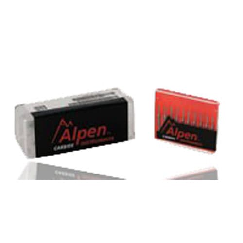 Alpen Carbide Operative Bur, FG, Cross Cut Tapered Fissure, #702, 1.6 mm, 10/Pk, R100702 thumbnail 4