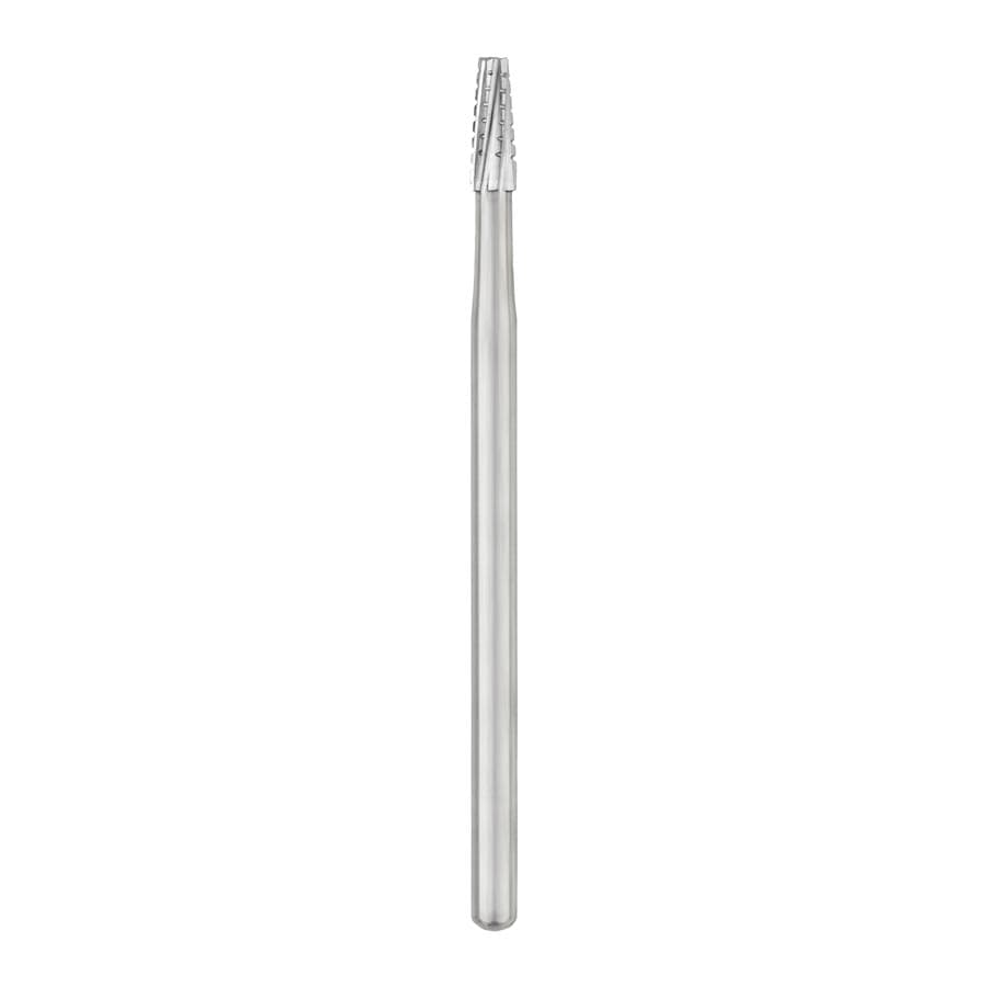 SS White #702L Oral Surgery Carbide Bur, Cross Cut Fissure, Flat End Tapered, HP Shank #2, 51mm, Sterile, 10/Pk, 30024 thumbnail 6