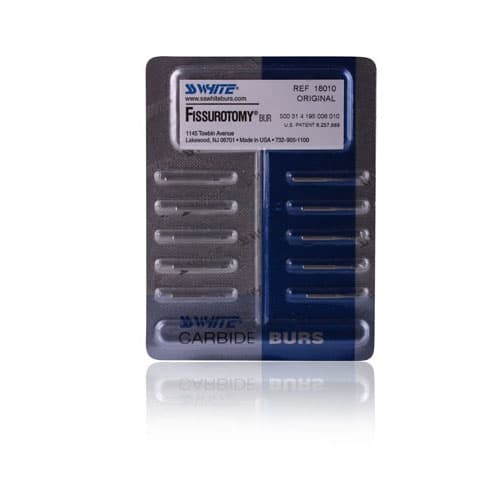 Fissurotomy Carbide Bur, FGSS, Original, Tapered Fissure, Short Shank, Bulk, 100/Pk, 13098 thumbnail 5