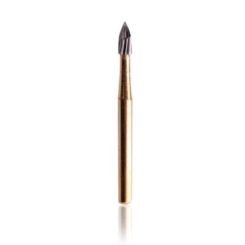 SS White 12-Blade Trimming & Finishing Carbide Bur, Flame, FG, #7104, 5/Pk, 15091-5 thumbnail 10