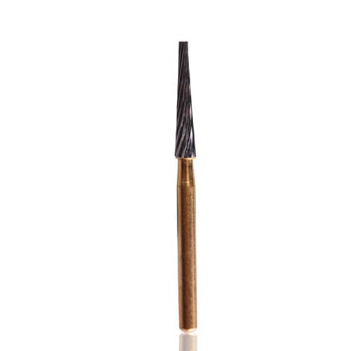 SS White #7206 12-Blade Trimming & Finishing Carbide Bur, Cone, Friction Grip, 5/Pkg, 15206-5 thumbnail 5