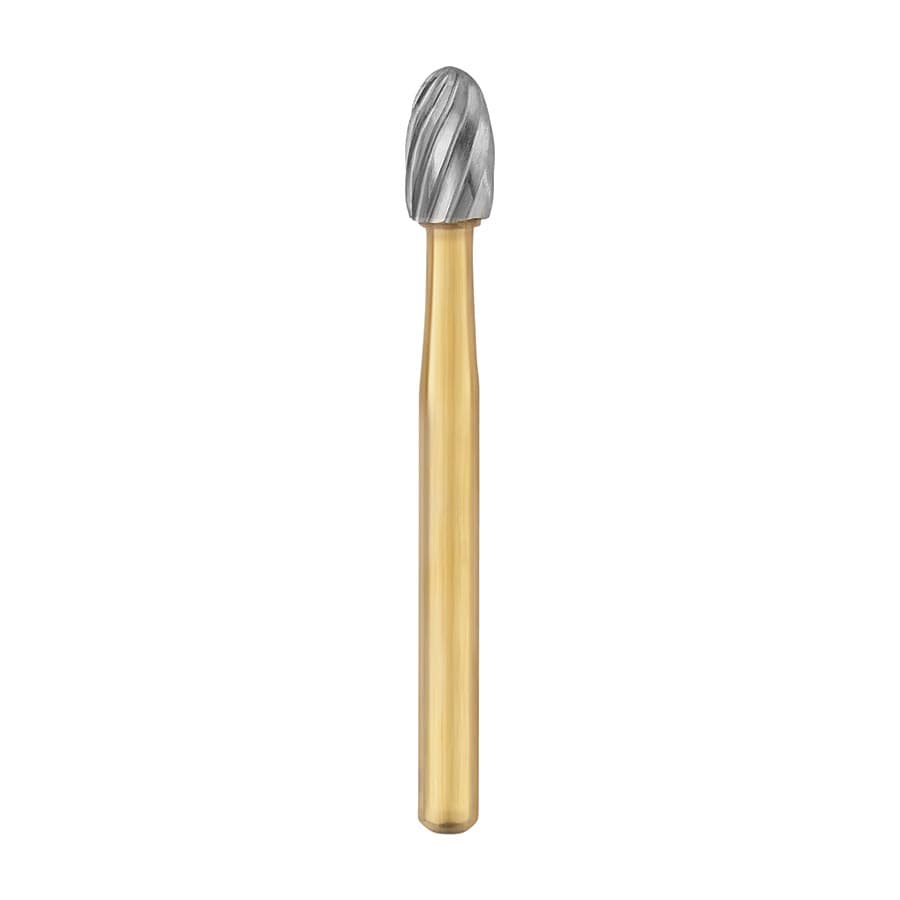 SS White Trimming & Finishing Carbide Burs, 12-Blade, FG, Egg/Football, #7379, 5/Pk, 15379-5 thumbnail 10