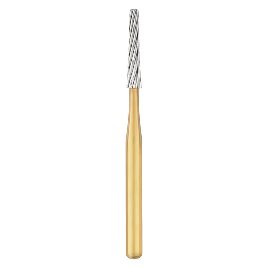 SS White 12-Blade Trimming & Finishing Carbide Bur, FG, Extra Long Round End Taper, #7664, 5/Pk, 15664-5 thumbnail 6