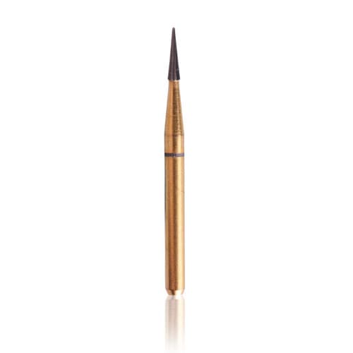 SS White Safe End Series SE4-10 Trimming & Finishing Carbide Bur, 10-Blade, Needle/Point End, 4 mm Head Length, FG, 5/Pkg, 16007-5 thumbnail 6