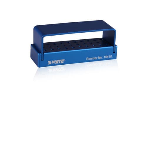 SS White Universal Bur Block, 30-Hole, 20 FG/10 RA, Blue, 1/Pk, 16410 thumbnail 5