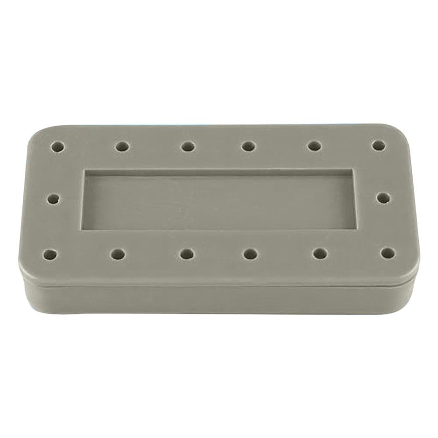 Plasdent Magnetic Bur Block, 14-Hole, Rectangular, Gray, 1/Pk, 400BR-9 thumbnail 7