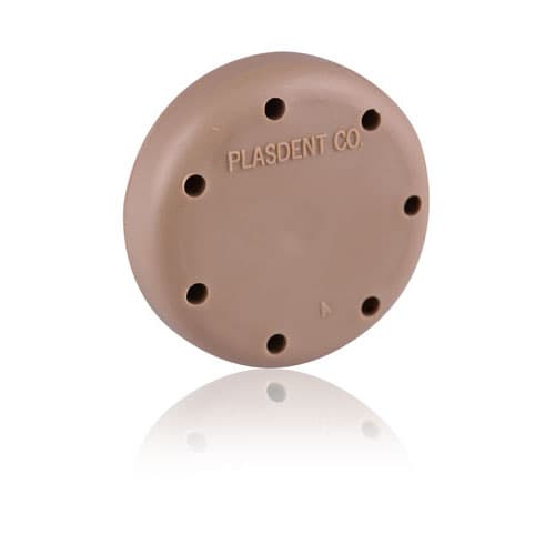 Plasdent Magnetic Bur Block, 7-Hole, Small Round, Beige, 400BS-7 thumbnail 4