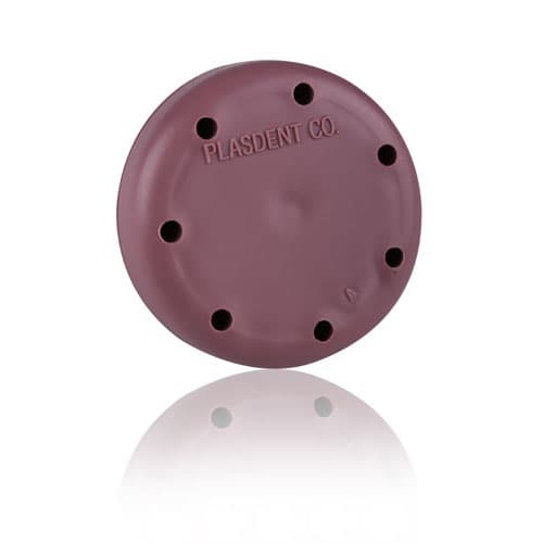Plasdent Magnetic Bur Block, 7-Hole Small Round, Mauve, 1/Pk, 400BS-10 thumbnail 4