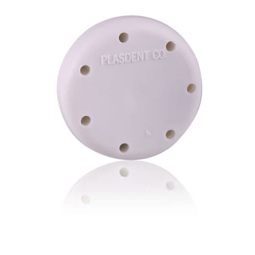 Plasdent Magnetic Bur Block, 7-Hole Small Round, White, 400BS-1 thumbnail 3