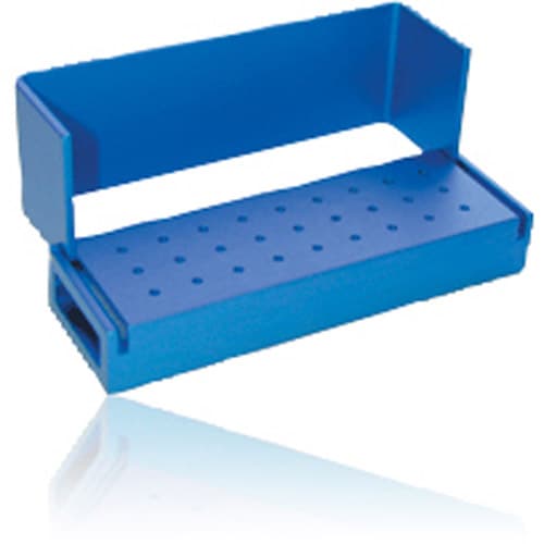 Kerr AXIS Aluminum Bur Block, 27 FG, Blue, Swivel Top, Autoclavable, AB100-1U thumbnail 5