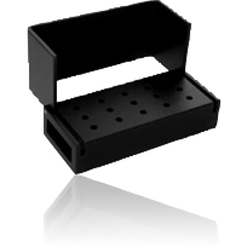 Kerr AXIS Aluminum Bur Block, 15 RA Holes, Black, Autoclavable, AB310-1B, 1/Pk thumbnail 6
