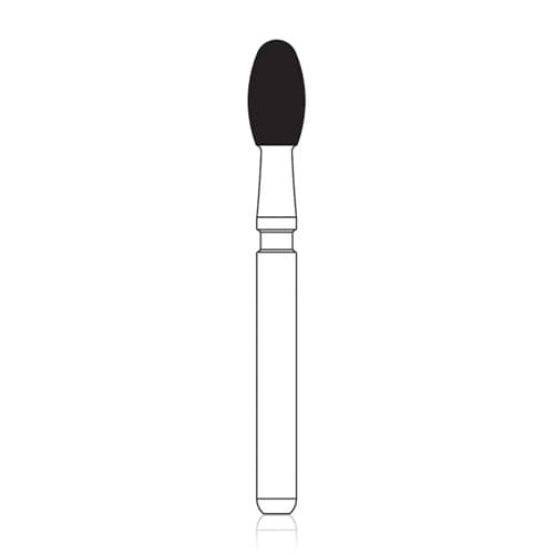 NTI Trimming & Finishing Carbide Burs, 12-Fluted, FG, Football, #7408 / OA-1, 2.3 mm, Red, 5/Pk, H379-023 thumbnail 10