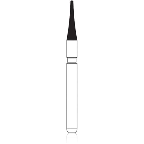 NTI Trimming & Finishing Carbide Bur, #7602, Interproximal, 12-Flute, FG, Red, 1.0 mm, 5/Pkg, H50-010 thumbnail 5