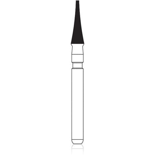 NTI Trimming & Finishing Carbide Bur #7606, Interproximal, 12-Flute, FG, Red, 1.8 mm, 5/Pkg, H50-018 thumbnail 5