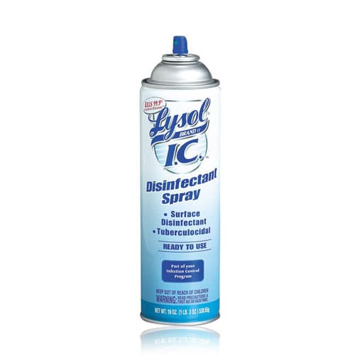 Lysol I.C. Disinfectant Spray with Control Flo Valve, 19 oz Aerosol Can, 95029 thumbnail 4