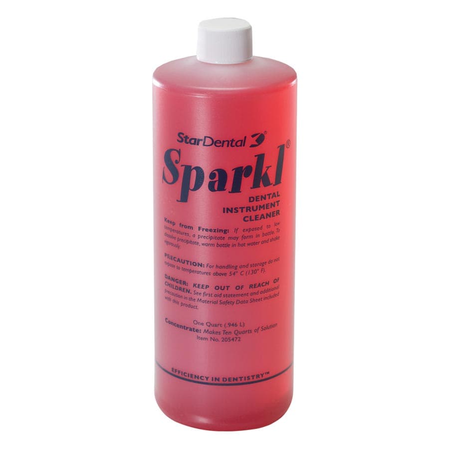 Sparkl Dental Instrument Cleaner Concentrate, 1 Quart Bottle, 205472 thumbnail 5