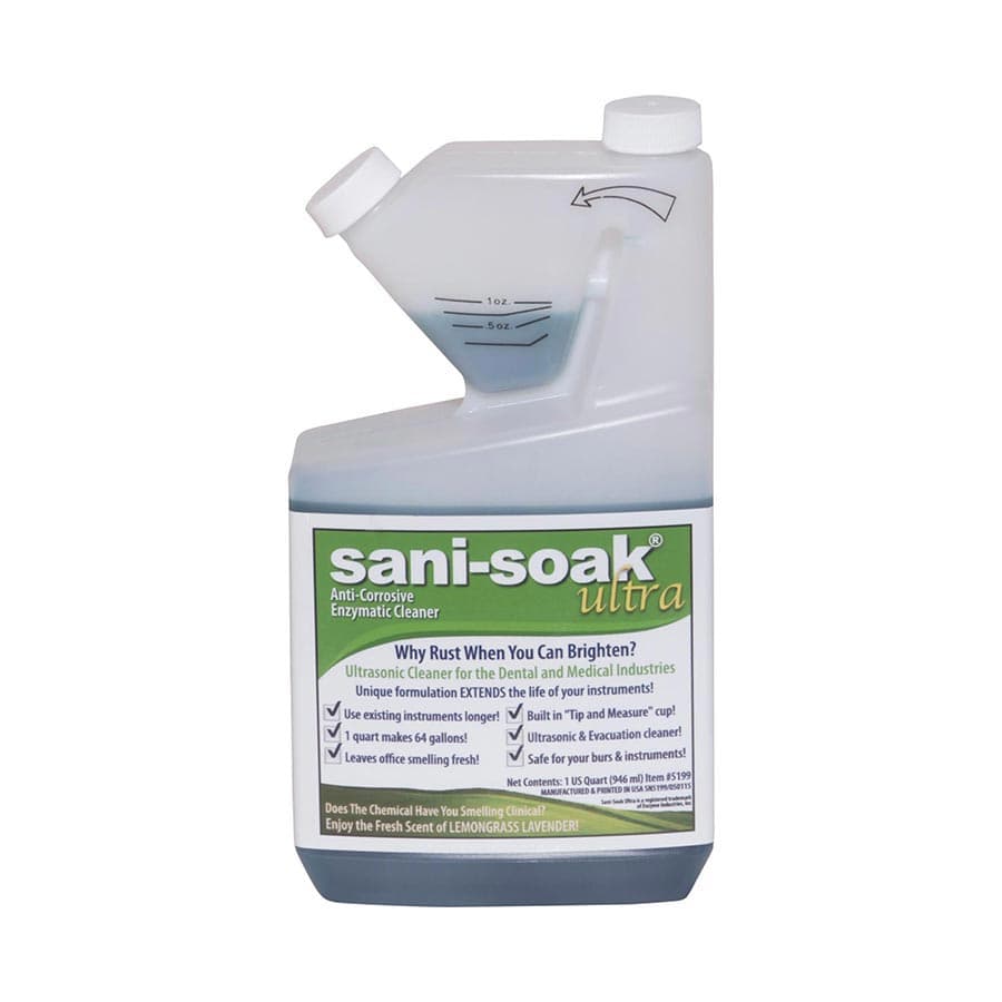 Sani-Soak Ultra Anticorrosive Enzymatic Cleaner, Lemongrass Lavender, 1 Quart Bottle, 5199 thumbnail 5