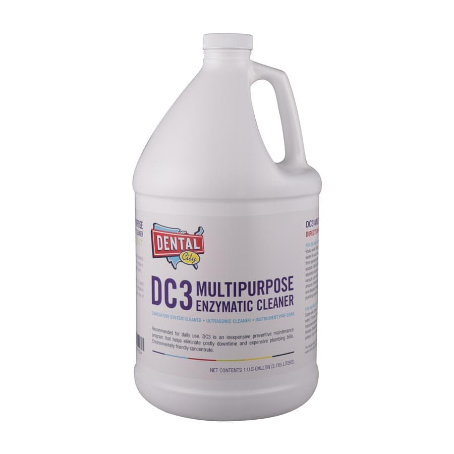 Dental City DC3 Multipurpose Enzymatic Cleaner, 1 Gallon - Dental City - DC3 Multipurpose Enzymatic Cleaner - Image 1