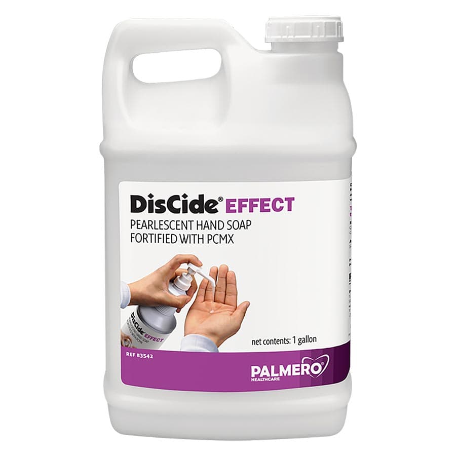 DisCide Effect Professional Hand Asepsis Soap, PCMX Antimicrobial, Fresh Almond, 1 Gallon Refill, 3542 thumbnail 7