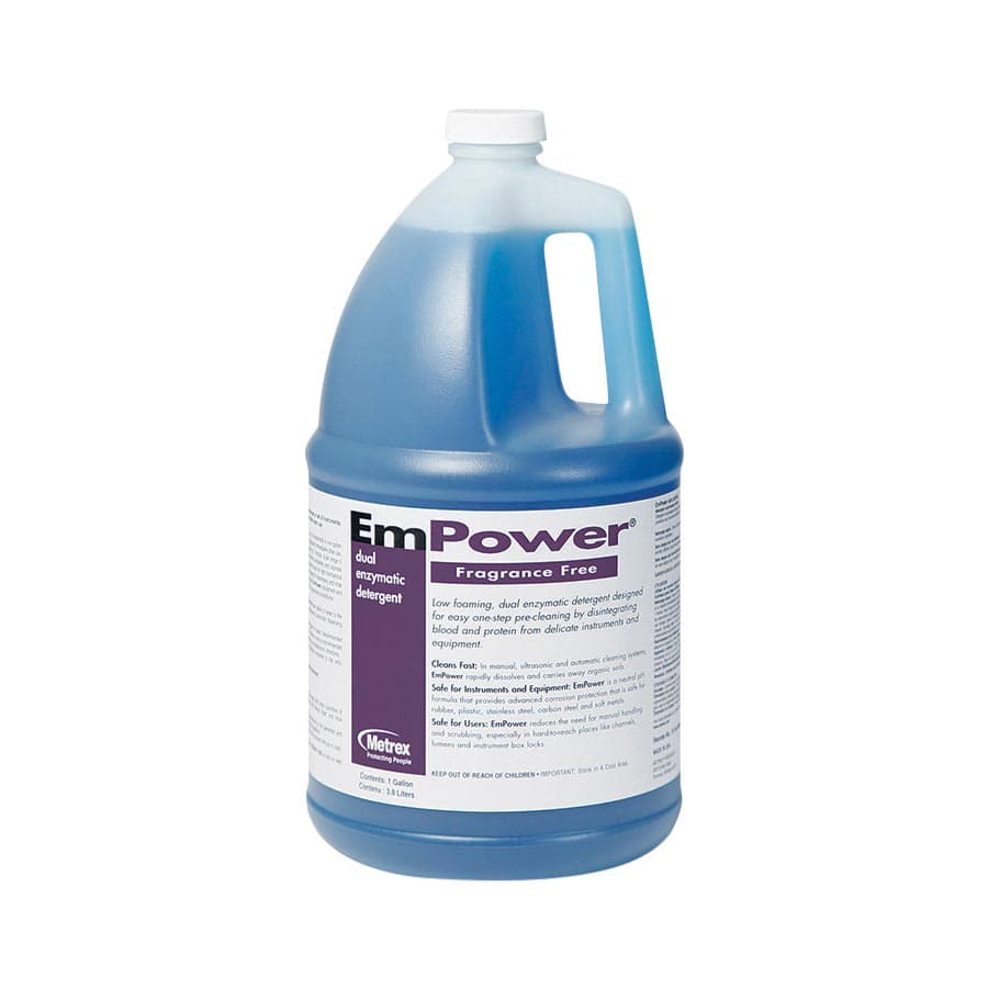 EmPower Dual Enzymatic Detergent, Fragrance Free, 1 Gallon Bottle, 10-4400 - Empower - Fragrance Free Bottle ? 1 gal, 10-4400 - Image 1