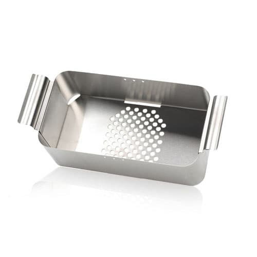 L&R SweepZone Stainless Steel Solid Side Draining Basket, 1/2 Size, Model 310/310R, 18202 thumbnail 2