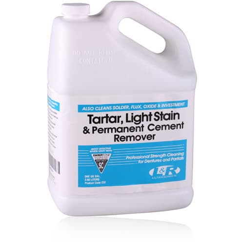 L&R Ultrasonics Tartar, Light Stain & Permanent Cement Remover, 1 Gallon Bottle, 232 thumbnail 9