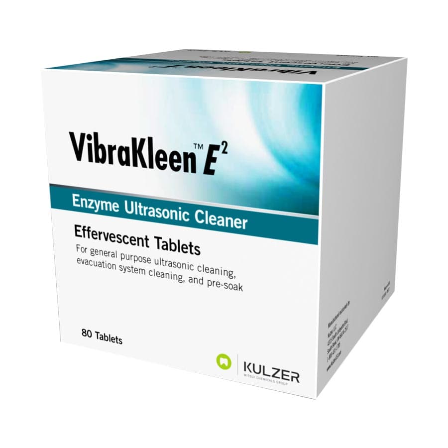 VibraKleen E2 Enzymatic Ultrasonic Cleaning Tablets, Mint Scent, 80/Box, 50037101 thumbnail 10