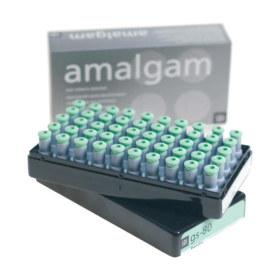 SDI GS-80 Dispersed Phase Amalgam Capsules, 2 Spill, 600 mg, Fast Set, Light Green/Gray, 50/Pkg, 4402202 thumbnail 12
