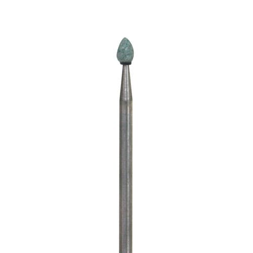 Dura-Green Stones, HP, Flame FL1, ISO #030, Green, Silicon Carbide, 12/Pk, 0009 thumbnail 6