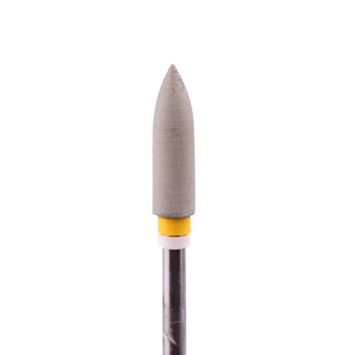 Shofu CompoMaster Super Polishers, HP, Bullet, Regular Grit, ISO #040, White/Yellow Band, 3/Pkg thumbnail 2