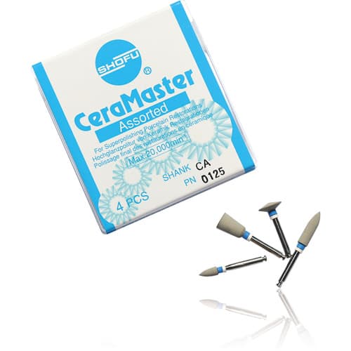 CeraMaster Diamond Polishing System, Assorted Kit, CA Shank, Regular Grit, 4 Shapes, 0125 thumbnail 4