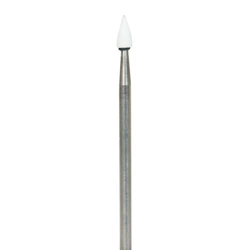 Shofu Dura-White Stones, CA (Contra Angle) Latch-Type, Flame FL3, ISO #030, White, 12/Pk, 0224 thumbnail 9
