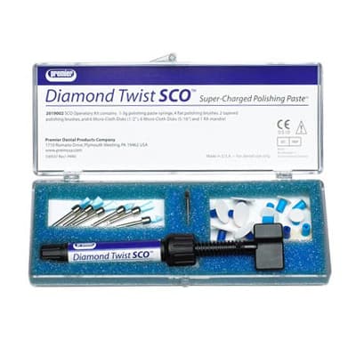 Diamond Twist SCO Intra-Oral Polishing System Kit, 3 g Paste Syringe, 2019002 thumbnail 6