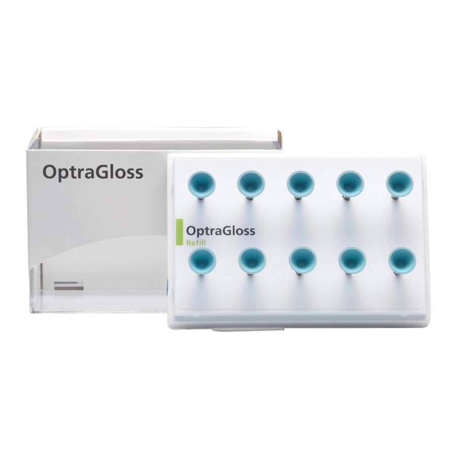 OptraGloss Universal Polishing System Refill, Cup HP, Light Blue, 10/Pk, 684550AN thumbnail 5