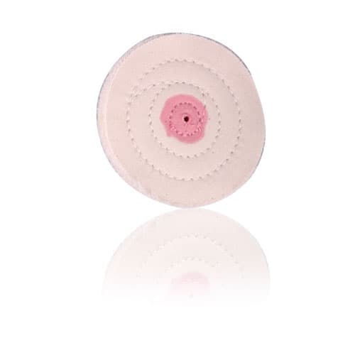 Keystone Muslin Buffs, 5" x 30-Ply, Pack of 12, 1180180 thumbnail 3
