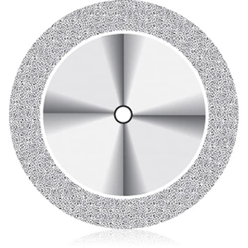 NTI Sintered Diamond Disc, HP Handpiece, Double Sided, Coarse, Green, 22.00 mm Diameter, 0.30 mm Thickness, 1/Pkg, D354-220 thumbnail 4