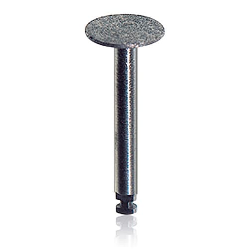 NTI Sintered Diamond Disc, RA (Right-Angle Latch), Double Sided, Coarse, Green, #5114/D5114, 8.00 mm Diameter, 0.50 mm Thickness, 1/Pkg thumbnail 3