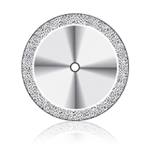 NTI Interflex Diamond Disc, HP, Double-Sided, #943, 10 mm, Medium Grit, Gray, 1/Pk, D943-100 thumbnail 6