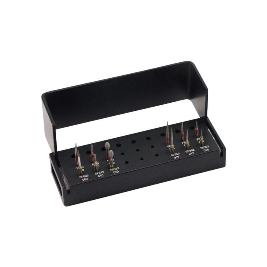 Kerr NTI Composite Contouring and Finishing Logic Set, FG Diamond Burs, Fine & Superfine, 6 Shapes, LS-301, 1/Pk thumbnail 6